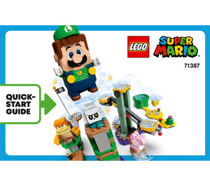 LEGO Adventures con Luigi 71387 Instructions