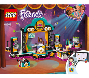 LEGO Andrea's Talent Show 41368 Instructions