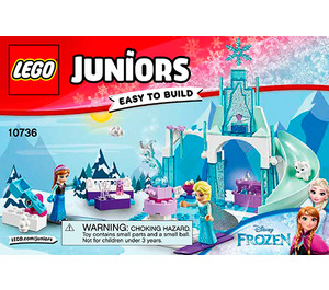 LEGO Anna y Elsa's Frozen Playground 10736 Instructions