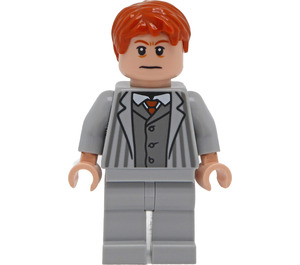 LEGO Arthur Weasley con Gris Traje Minifigura