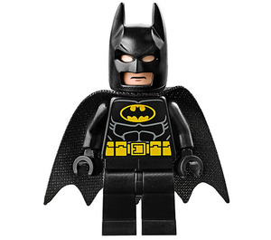 LEGO Batman con Negro Traje y Amarillo Correa con Spongy Capa Minifigura