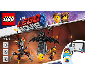 LEGO Battle-Ready Batman y MetalBeard 70836 Instructions