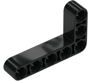 LEGO Negro Barra 3 x 5 Doblado 90 grados, 3 y 5 Agujeros (32526 / 43886)