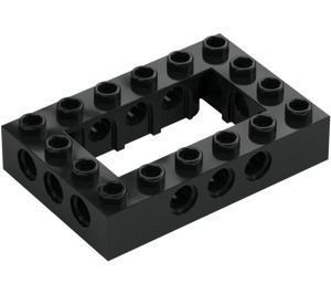 LEGO Negro Ladrillo 4 x 6 con Open Centro 2 x 4 (32531 / 40344)