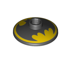 LEGO Dish 2 x 2 con Batman Symbol (4740 / 55056)