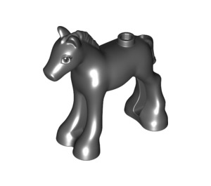 LEGO Foal con Negro y Blanco Ojos (26466 / 34882)