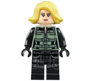 LEGO Negro Widow Minifigura