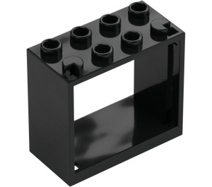 LEGO Ventana 2 x 4 x 3 con agujeros cuadrados (60598)