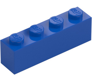 LEGO Azul Ladrillo 1 x 4 (3010 / 6146)