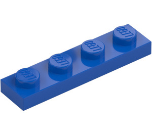 LEGO Azul Placa 1 x 4 (3710)