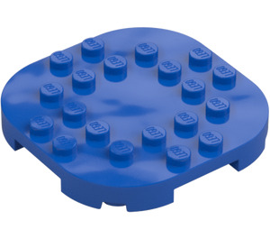 LEGO Placa 6 x 6 x 0.7 Circular Semicircle (66789)