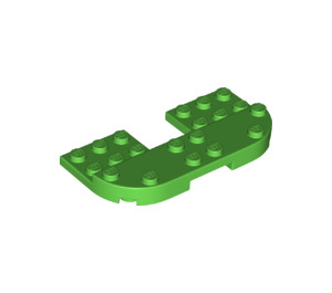 LEGO Plato 8 x 4 x 0.7 con Esquinas redondeadas (73832)