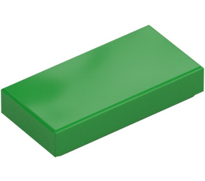 LEGO Verde brillante Plana 1 x 2 con ranura (3069 / 30070)