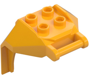 LEGO Design Ladrillo 4 x 3 x 3 con 3.2 Shaft (27167)