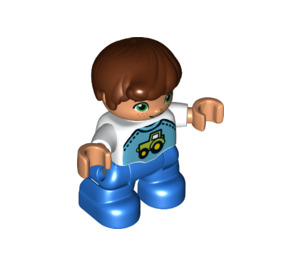 LEGO Child con Tractor Shirt  Doble figura