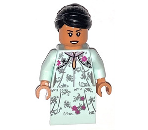 LEGO Cho Chang con Luz Aguamarina Vestido Minifigura