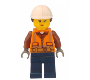 LEGO Construcción Worker Minifigura