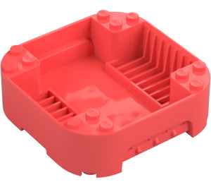 LEGO Coral Caja 8 x 8 x 2 (65129)