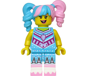 LEGO Cotton Candy Cheerleader Minifigura