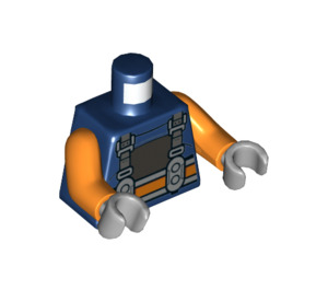 LEGO Deep Sea Diver Minifig Torso (973 / 76382)