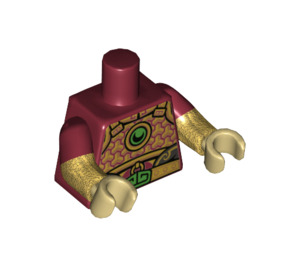 LEGO Mono King Minifigura Torso (973 / 16360)