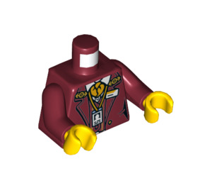 LEGO Ms. Santos Minifigura Torso (973 / 76382)