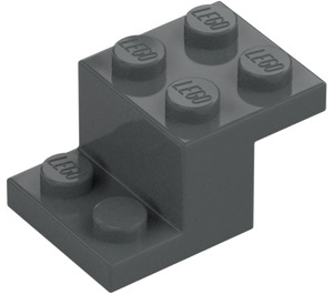 LEGO Soporte 2 x 3 con Placa y Step con sujeción de espiga inferior (73562)