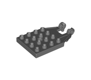 LEGO Plato 4 x 4 con B-Conector sin marca roja (25548 / 65492)