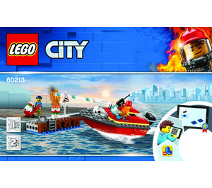 LEGO Dock Lado Fuego 60213 Instructions