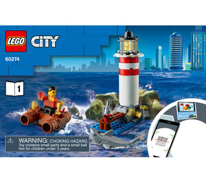 LEGO Elite Policíuna Lighthouse Capture 60274 Instructions