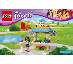 LEGO Emma's Tourist Kiosk 41098 Instructions