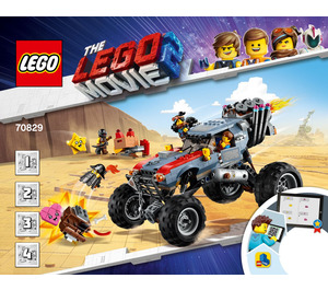 LEGO Emmet y Lucy's Escape Buggy! 70829 Instructions