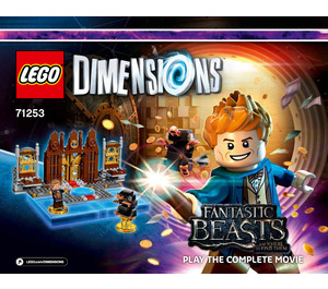 LEGO Fantastic Beasts y Where to Find Them: Play the Complete Movie 71253 Instructions
