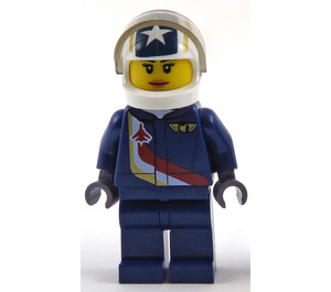 LEGO Female Jet Pilot Minifigura
