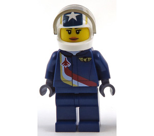 LEGO Mujer Jet Piloto Minifigura