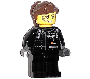 LEGO Female Mini Mechanic Minifigura