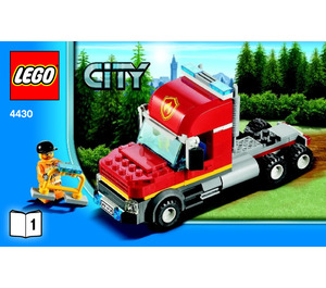 LEGO Fuego Transporter 4430 Instructions