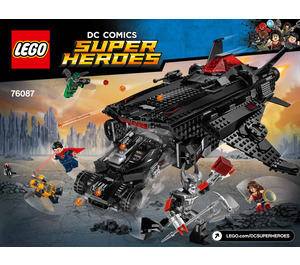 LEGO Flying Fox: Batmobile Airlift Attack 76087 Instructions