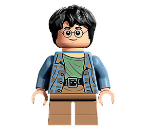 LEGO Harry Potter con Sand Azul Chaqueta Minifigura