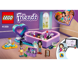 LEGO Corazón Caja Friendship Pack 41359 Instructions