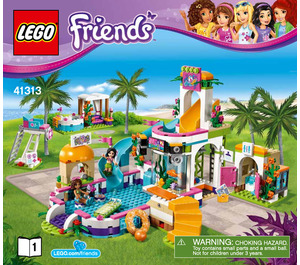 LEGO Heartlake Summer Pool 41313 Instructions
