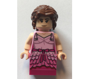 LEGO Hermione Granger con Bright Rosa Vestido Minifigura