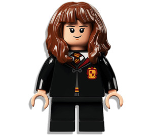 LEGO Hermione Granger con Gryffindor Robe Clasped y Piernas cortas Minifigura