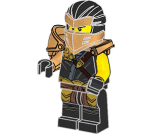 LEGO Hero Cole con Acortar en atrás Minifigura