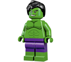 LEGO Hulk con Pelo despeinado Minifigura