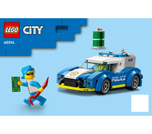 LEGO Helado Truck Policíuna Chase 60314 Instructions