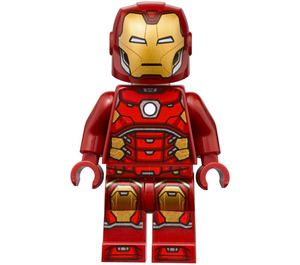 LEGO Iron Hombre con Hexagonal Pecho Placa Minifigura