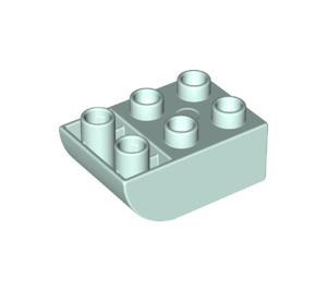 LEGO Duplo Ladrillo 2 x 3 con Invertido Pendiente Curve (98252)