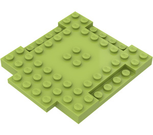 LEGO Plato 8 x 8 x 0.7 con Cutouts y Ledge (15624)