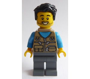 LEGO Man con Bebé Carrier Minifigura